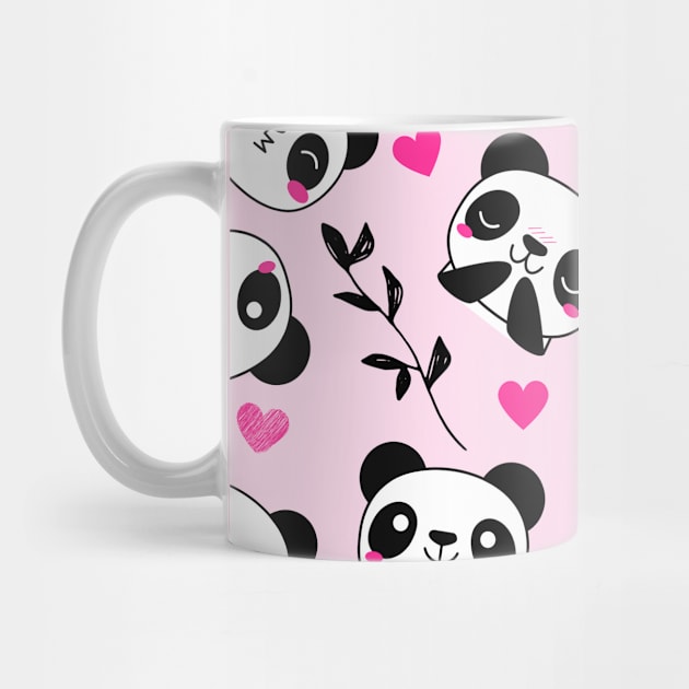 In Love with Pandas by Dorino